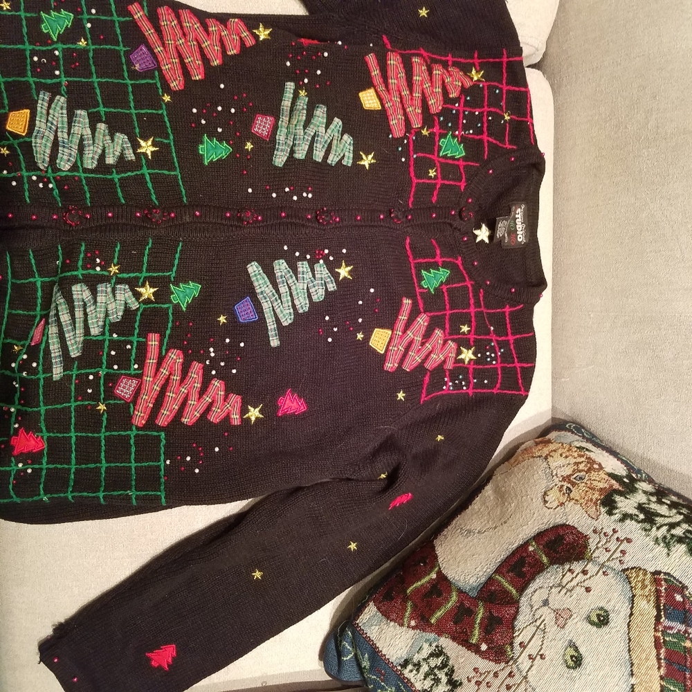 Christmas Tree Holiday Sweater - Picture 2 of 8